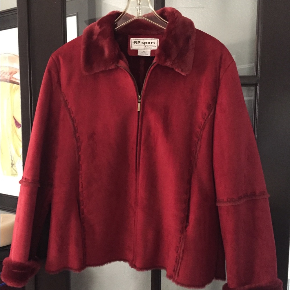 Burgundy Jacket